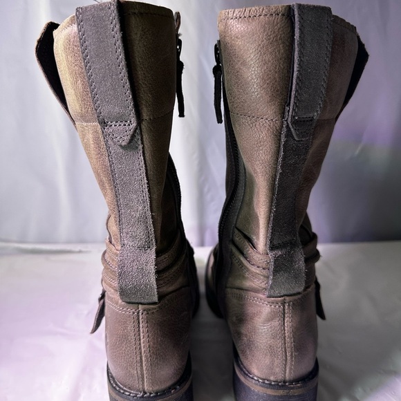 Timberland Women's Tan Leather Heeled Boots - Picture 10 of 14